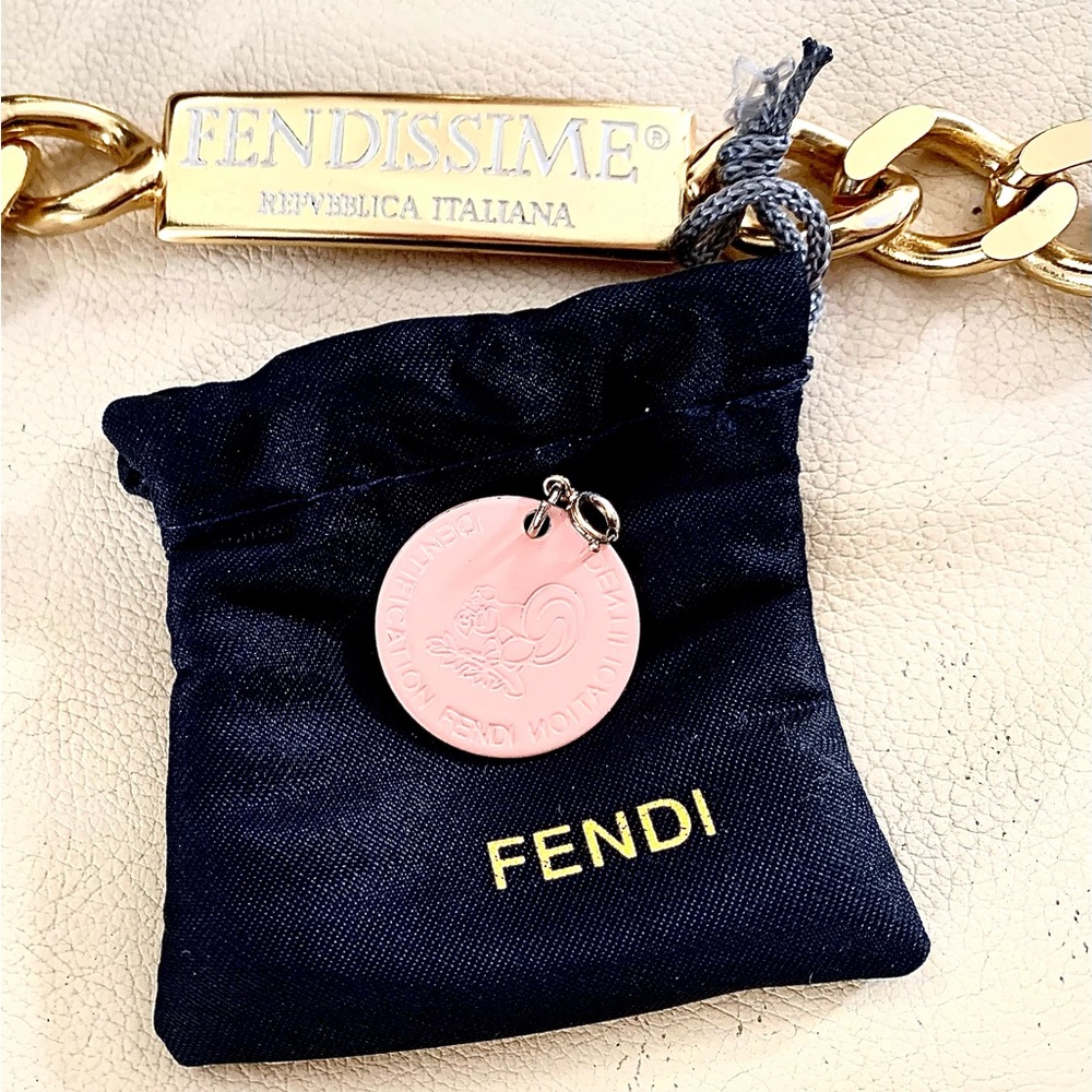 Fendi Identification Bag / Purse Charm
100% authentic